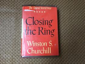 The Second World War：Closing the Ring   丘吉尔《第二次世界大战回忆录》，卷五，布面精装老版书，夏济安说是一字千金的文笔，获诺贝尔文学奖。纸张、装订比平装本好太多