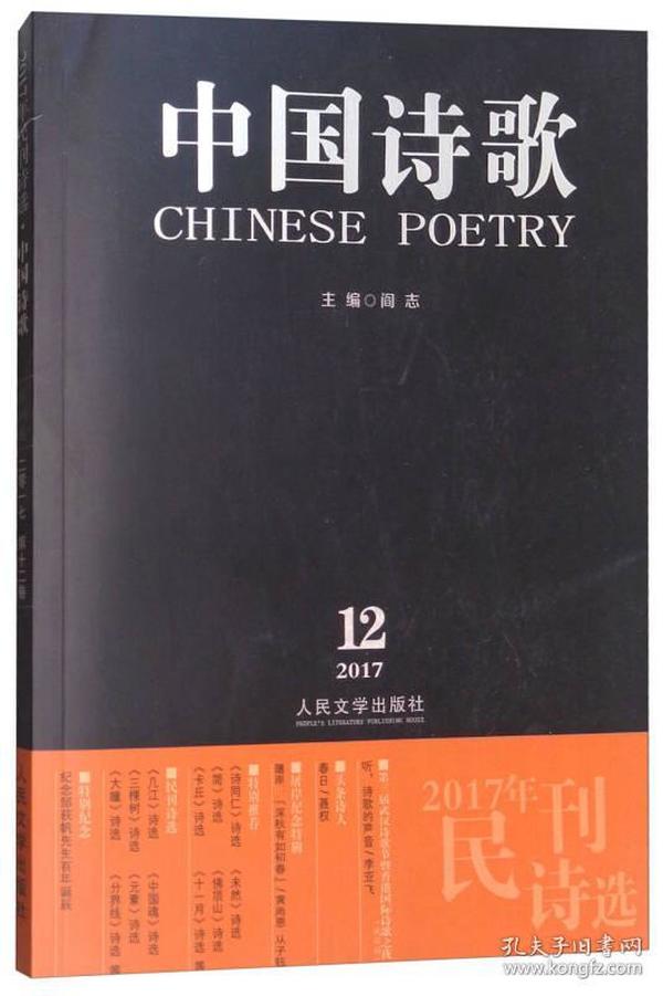 中国诗歌（附诗书画 第96卷 2017第12卷 2017年民刊诗选）