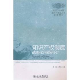 知识产权制度战略化问题研究 张勤,朱雪忠 北京大学出版社