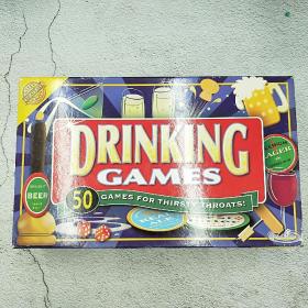 DRINKING GAMES : 50 GAMES FOR THIRSTY THROSTS