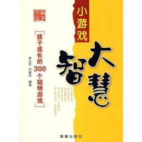 小游戏大智慧——孩子成长的300个聪明游戏