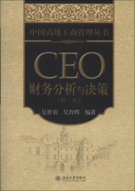 中国高级工商管理丛书：CEO财务分析与决策（第2版）