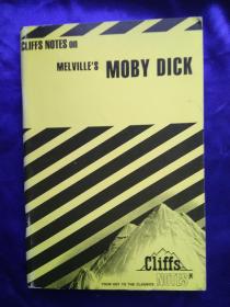 CliffsNotes on Melville's Moby-Dick 梅尔维尔 白鲸记