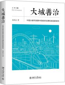 大城善治：中国大都市发展中的政府治理机制创新研究