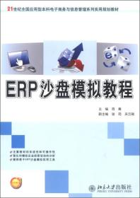 ERP沙盘模拟教程/21世纪全国应用型本科电子商务与信息管理系列实用规划教材