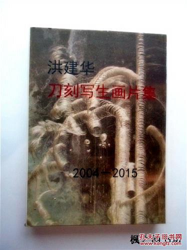 洪建华刀刻写生画片集.2004-2015（大16开盒装画片 纸质精良）