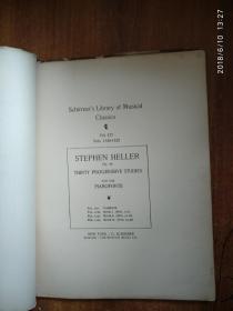 STEPHEN HELLER THIRTY PROGRESSIVE STUDIES