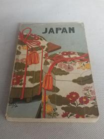 英文原版书《JAPAN日本》1册——内附地图