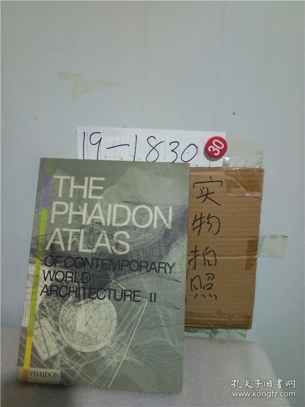 正版；THE PHAIDON ATLAS   菲顿阿特拉斯