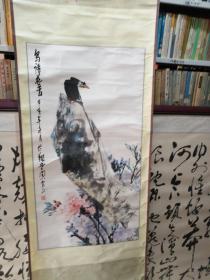 精品名家字画《 中国美术协会会员、中国书画研究会理事、北京燕京书画研究院院长、陈兵书画研究院副院长总代理、南京艺术学院客坐教授、国家一级美术师 张家正 国画作品  鸟语花香》保真！书画袋9内