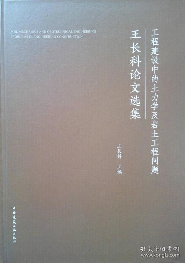 工程建设中的土力学及岩土工程问题——王长科论文选集