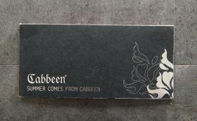 CABBEEN07夏装 折页卡片