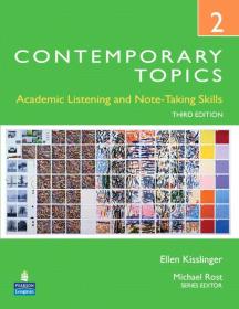 Contemporary Topics 2: Academic Listening and Note-Taking Skills (Third Edition)  朗文英语听说教程 2 （第三版）不带光盘