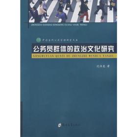 公务员群体的政治文化研究（当代中国公共管理研究文库）