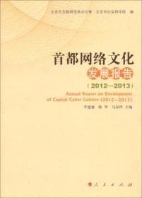 首都网络文化发展报告（2012—2013）