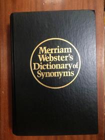 无瑕疵未使用 美国进口词典   Webster's Dictionary of Synonyms 韦氏同义词辞典