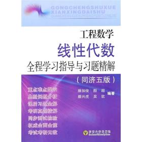 线性代数全程学习指导与习题精解同济五版 滕加俊 东南大学出版社 9787564123031