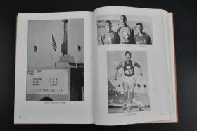（K3152）《第十回洛杉矶奥运会画报》精装一册全 第十回奥林匹克运动会在美国洛杉矶举行 开幕 场馆 日本等运动员 竞技项目 男女陆上竞技 水上竞技 马术 各国选手合影等 大量日本兴文社发行 1932年发行