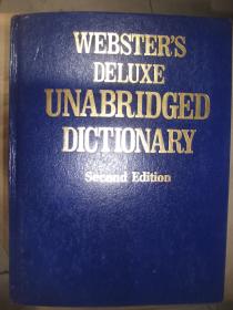 websters deluxe unabridged dictionary