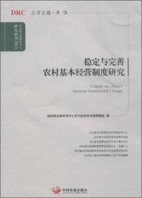 稳定与完善农村基本经营制度研究（国务院发展研究中心研究丛书2013）