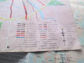 天津地图天津行车指南（年份不详）