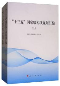 “十三五”国家级专项规划汇编（套装上下册）