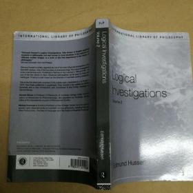 逻辑研究，第2卷（国际哲学图书馆）Logical Investigations, Vol. 2 (International Library of Philosophy)