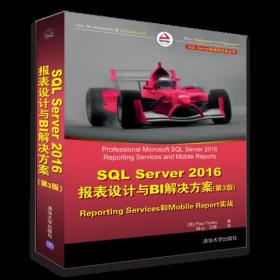 SQL Server 2016报表设计与BI解决方案（第三版）