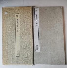 二玄社书法碑帖：书迹名品丛刊 第141回《唐 褚遂良法帖集》1984年印刷 品相如图