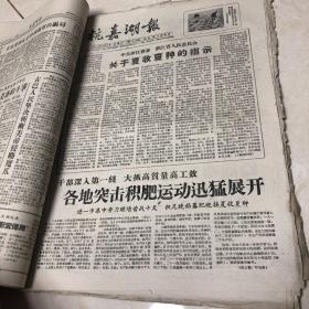 超级稀缺仅见…杭嘉湖报1960年7月馆藏合订本