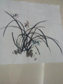 国画  四尺斗方——栖（刘岸作品）