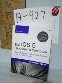 正版实拍；The iOS 5 Developer's Cookbook