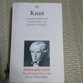 Kant. Ausgewählt und vorgestellt von Günter Schulte 康德选集 德文原版