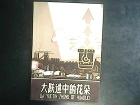 大躍進(jìn)中的花朵（1958年一版一印 插圖本 ）編號(hào)Q555