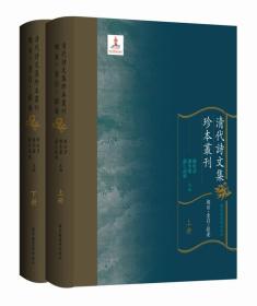 清代诗文集珍本丛刊（总目 索引 提要）（套装全二册）