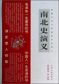 新编白话中国通俗历史演义：南北史演义