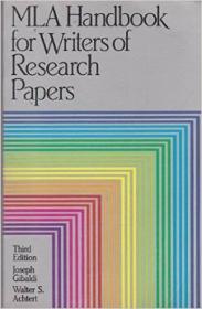 Mla Handbook for Writers of Research Papers