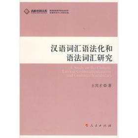 汉语词汇语法化和语法词汇研究—高校社科文库