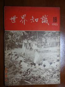 世界知识半月刊  1955年第18期