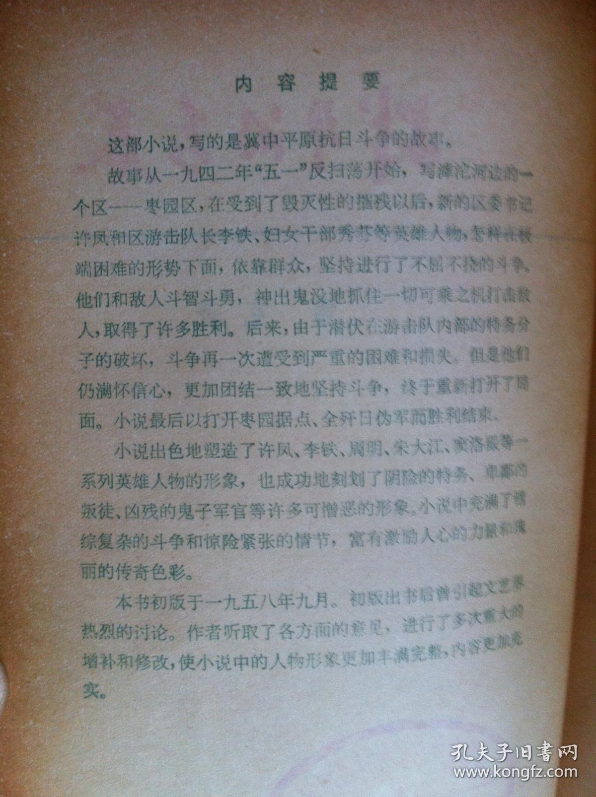 《战斗的青春》（全一冊），上海文艺出版社1978年平裝32開、館藏書籍、全新未閱！包順丰！