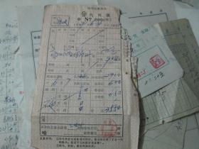 老票据：哈尔滨铁路局代用票（1991，硬座）