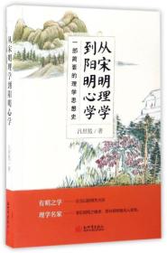 从宋明理学到阳明心学（一部简要的理学思想史）