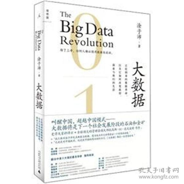 大数据：正在到来的数据革命，以及它如何改变政府、商业与我们的生活