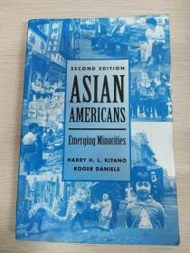 Asian Americans  Emerging Minorities  Second Edition 【英文原版，品相佳】