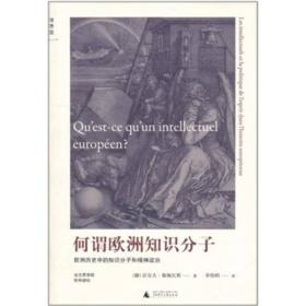 何谓欧洲知识分子：欧洲历史中的知识分子和精神政治