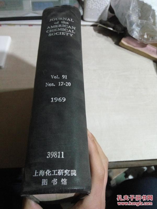 JOURNAL OF THE AMERICAN CHEMICAL SOCIETY.Vol.91.Nos.17-20.1969（美国化学学会杂志）（外文）