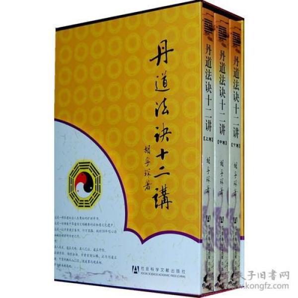 丹道法诀十二讲：道教内丹学和藏传佛教密宗修持法诀全盘揭秘 上中下 正版全新