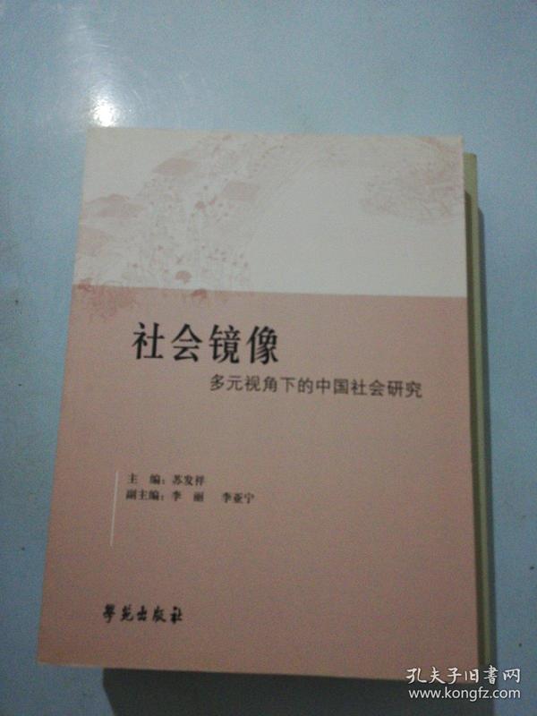 社会镜像——多元视角下的中国社会研究