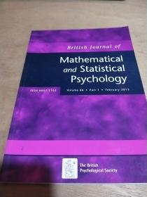 Mathematical and Statistical Psychology