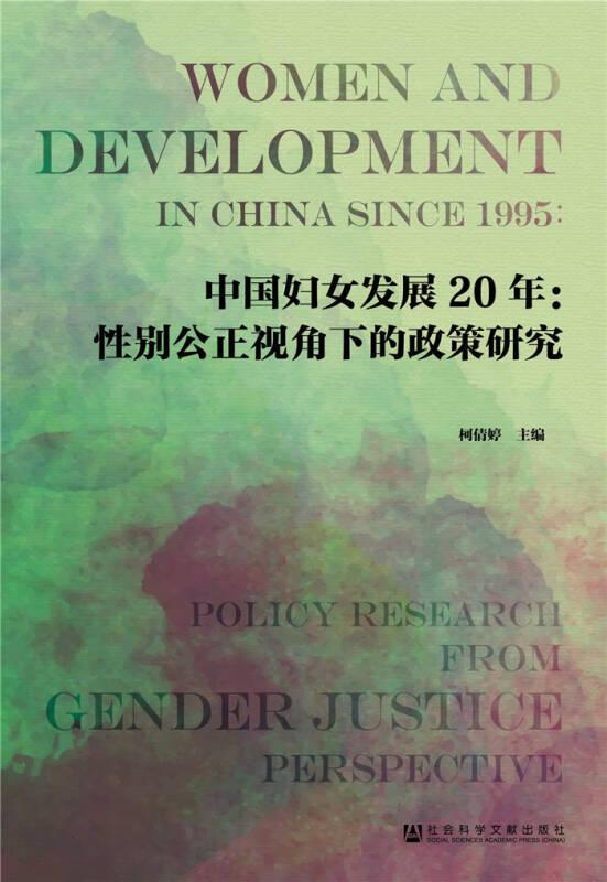 中国妇女发展20年：性别公正视角下的政策研究